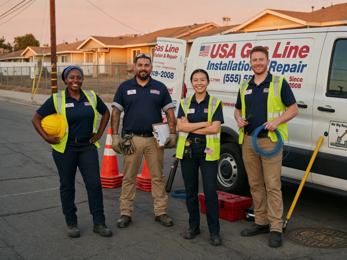 Gas Line Installation company in Jeffersonville, VT